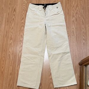 April Cornell Women’s Cream Corduroy Trousers